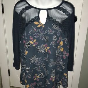 Maurices 3/4 sleeve top
